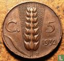 Italie 5 centesimi 1932 - Image 1