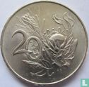 Afrique du Sud 20 cents 1966 (SUID-AFRIKA - fauté) - Image 2