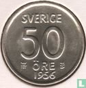 Suède 50 öre 1956 - Image 1