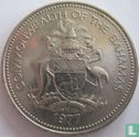 Bahama's 25 cents 1977 (zonder muntteken) - Afbeelding 1