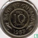 Guyana 10 Cent 1985 - Bild 1