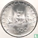 Italy 500 lire 1966 - Image 1