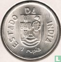 Inde portugaise 1 rupia 1935 - Image 2