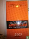 Restaurants van Amsterdam en omstreken 2003 - Afbeelding 1