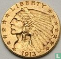 United States 2½ dollars 1913 - Image 1