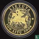 Litouwen 100 litu 2008 (PROOF) "1000th Anniversary of the name Lithuania" - Afbeelding 1