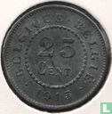 België 25 centimes 1915 - Afbeelding 1