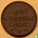 France 1 centime 1850 - Image 1
