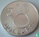 Solomon Islands 5 dollars 1977 - Image 2