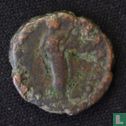 Romeinse Keizerrijk Pautalia AE3 kleinfollis van Keizer Geta 209-212 - Afbeelding 1