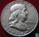 Verenigde Staten ½ dollar 1958 (D) - Afbeelding 1