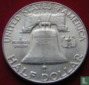 États-Unis ½ dollar 1962 (D) - Image 2