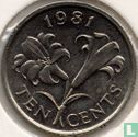 Bermuda 10 cents 1981 - Afbeelding 1