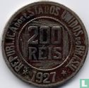Brazilië 200 réis 1927 - Afbeelding 1