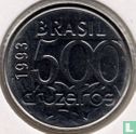 Brazil 500 cruzeiros 1993 - Image 1