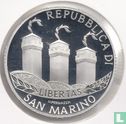 San Marino 10 euro 2002 (PROOF) "Welcome to the euro" - Image 2