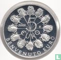 San Marino 5 euro 2002 (PROOF) "Welcome to the euro" - Image 1