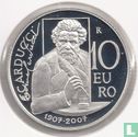 San Marino 10 euro 2007 (PROOF) "100th anniversary of the death of Giosuè Carducci" - Afbeelding 1