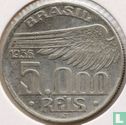 Brésil 5000 réis 1936 - Image 1