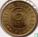 Honduras britannique 5 cents 1965 - Image 1