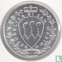 San Marino 5 euro 2003 "1700 years Republic of San Marino" - Afbeelding 2