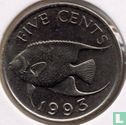 Bermuda 5 cents 1993 - Afbeelding 1