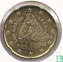 San Marino 20 cent 2006 - Image 1