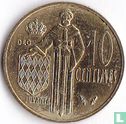 Monaco 10 centimes 1982 - Image 2
