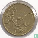 Grèce 50 cent 2002 (sans F) - Image 2