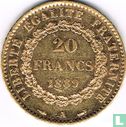 Frankreich 20 Franc 1889 - Bild 1