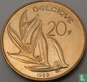 België 20 francs 1989 (FRA) - Afbeelding 1