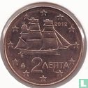 Grèce 2 cent 2012 - Image 1
