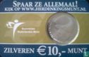 Niederlande 10 Euro 2002 (Coincard) "Royal Wedding of Máxima and Willem - Alexander"