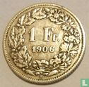 Switzerland 1 franc 1906 - Image 1