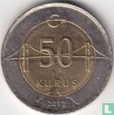 Turquie 50 kurus 2012 - Image 1