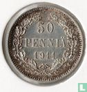 Finland 50 penniä 1911 - Afbeelding 1