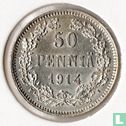 Finland 50 penniä 1914 - Afbeelding 1