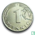 Allemagne 1 pfenning 1995 (F - erreur) - Image 1