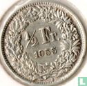 Switzerland ½ franc 1955 - Image 1