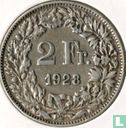 Zwitserland 2 francs 1928 - Afbeelding 1
