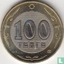 Kazachstan 100 tenge 2003 "10th anniversary of Tenge - Rooster" - Afbeelding 2