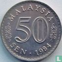 Maleisië 50 sen 1984 - Afbeelding 1