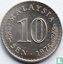 Malaysia 10 Sen 1976 - Bild 1