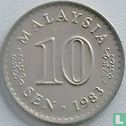 Malaisie 10 sen 1983 - Image 1