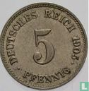 German Empire 5 pfennig 1905 (J) - Image 1