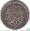 Empire allemand 5 pfennig 1874 (F) - Image 2