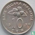 Maleisië 10 sen 1996 - Afbeelding 1