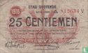 Ostende 25 Centimes 1916 - Image 1