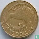 Nouvelle-Zélande 1 dollar 1990 - Image 2