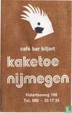 Café Bar Biljart Kaketoe - Afbeelding 1